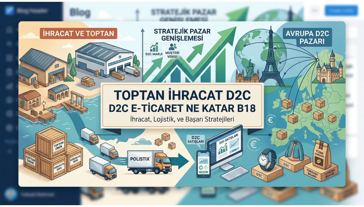Sadece Toptan İhracat Yapıyorsanız: D2C E-ticaret Size Ne Katar?